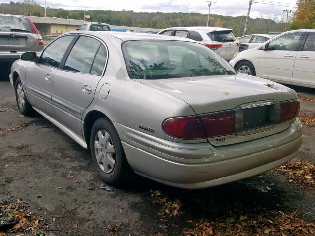 1G4HP54K524164925 - 2002 BUICK LESABRE CU SILVER photo 3