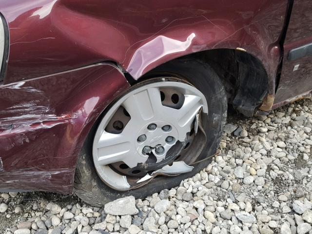 1GNDV23137D153792 - 2007 CHEVROLET UPLANDER L 栗色 照片 10