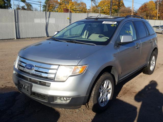 2FMDK48CX7BA99982 - 2007 FORD EDGE SEL SILVER photo 2