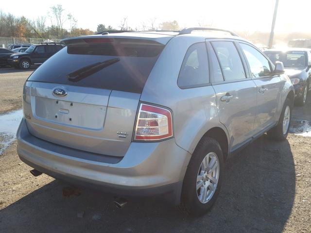 2FMDK48CX7BA99982 - 2007 FORD EDGE SEL SILVER photo 4