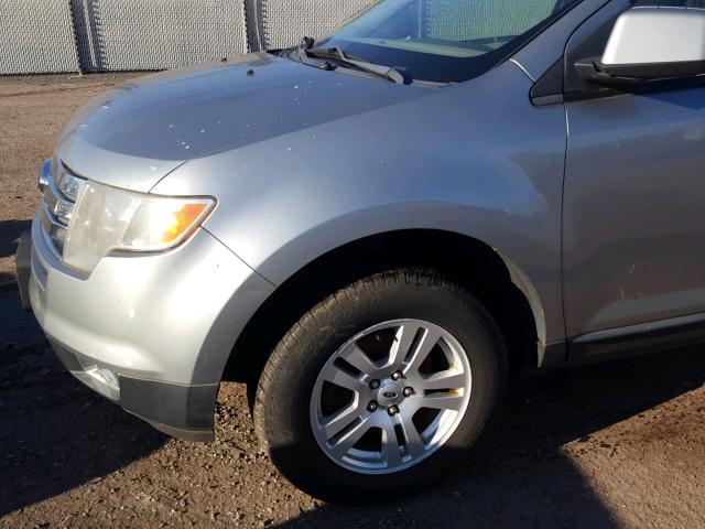 2FMDK48CX7BA99982 - 2007 FORD EDGE SEL SILVER photo 9