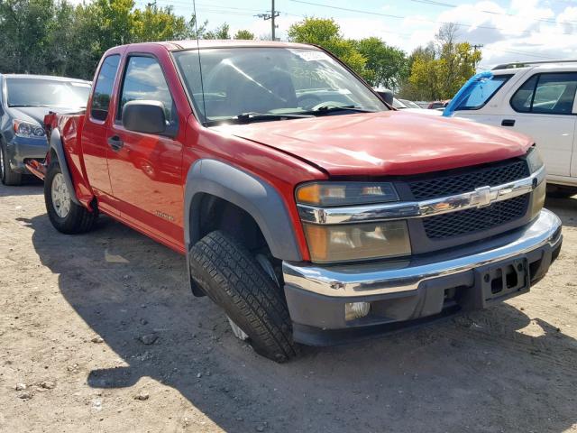 1GCDS196758161253 - 2005 CHEVROLET COLORADO RED photo 1