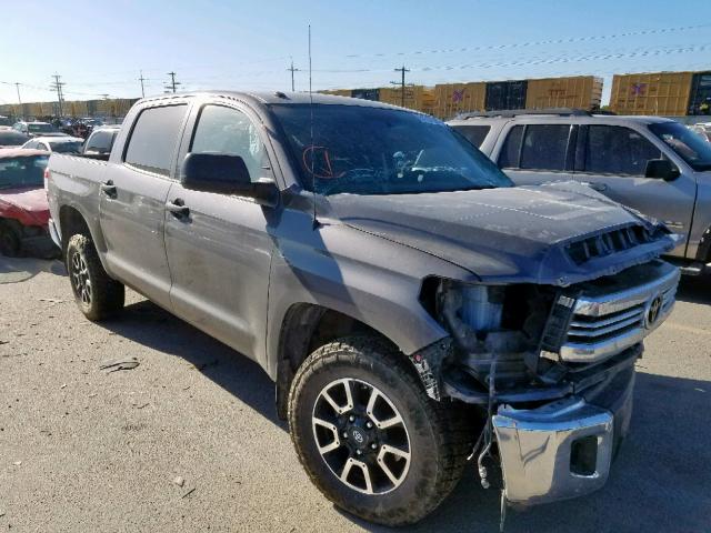 5TFDW5F16GX499045 - 2016 TOYOTA TUNDRA CRE GRAY photo 1