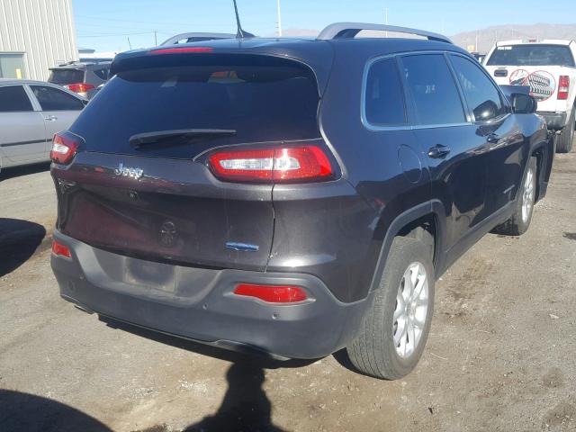 1C4PJLCB9GW260138 - 2016 JEEP CHEROKEE L GRAY photo 4