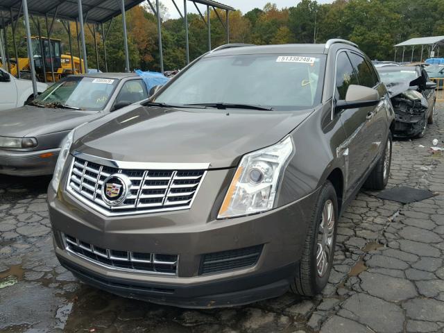 3GYFNBE31ES660987 - 2014 CADILLAC SRX LUXURY BROWN photo 2