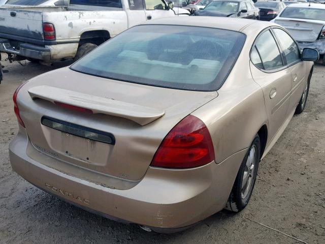 2G2WP522351160732 - 2005 PONTIAC GRAND PRIX GOLD photo 4