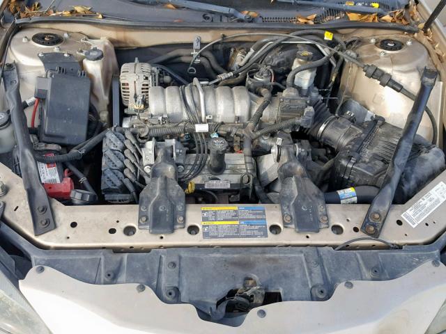 2G2WP522351160732 - 2005 PONTIAC GRAND PRIX GOLD photo 7