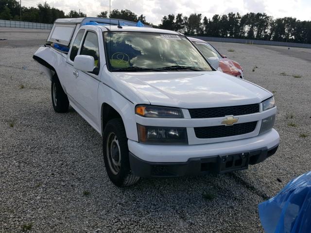 1GCESBF9XC8155338 - 2012 CHEVROLET COLORADO WHITE photo 1