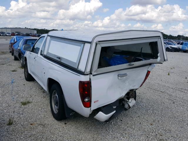 1GCESBF9XC8155338 - 2012 CHEVROLET COLORADO WHITE photo 3