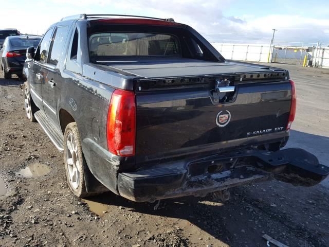 3GYFK62867G262020 - 2007 CADILLAC ESCALADE E BLACK photo 3