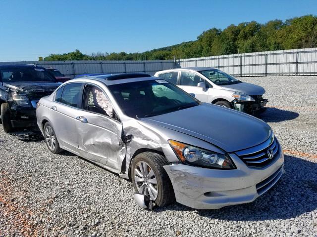 1HGCP3F89BA018518 - 2011 HONDA ACCORD EXL SILVER photo 1