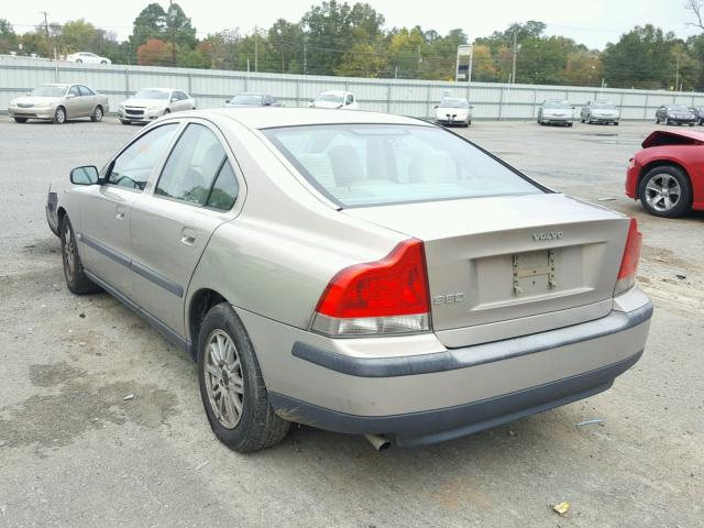 YV1RS61T842359419 - 2004 VOLVO S60 GOLD photo 3