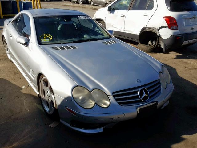 WDBSK75FX5F090494 - 2005 MERCEDES-BENZ SL 500 SILVER photo 1