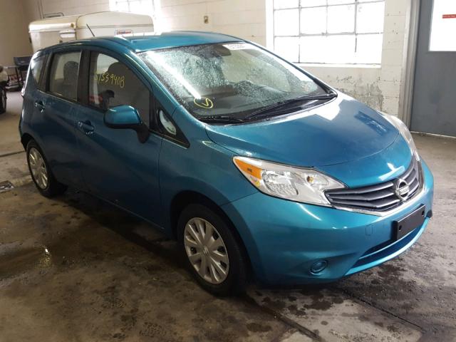 3N1CE2CP4EL402779 - 2014 NISSAN VERSA NOTE BLUE photo 1