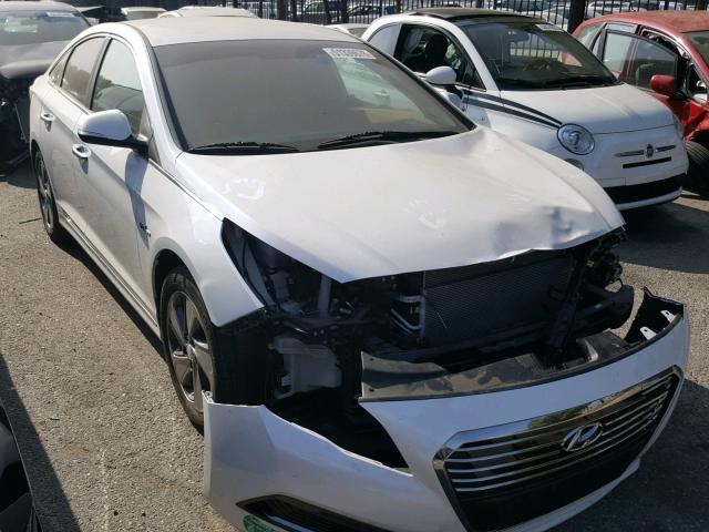 KMHE14L20GA029568 - 2016 HYUNDAI SONATA PLU WHITE photo 1