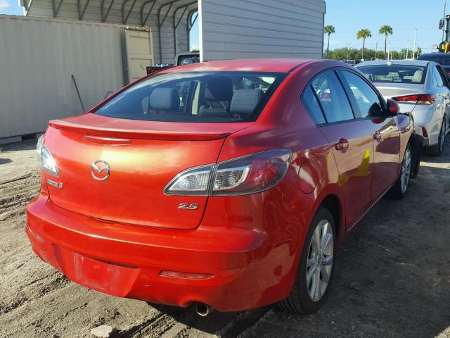 JM1BL1S57A1348002 - 2010 MAZDA 3 S RED photo 4