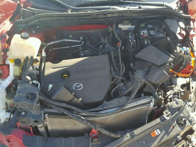 JM1BL1S57A1348002 - 2010 MAZDA 3 S RED photo 7