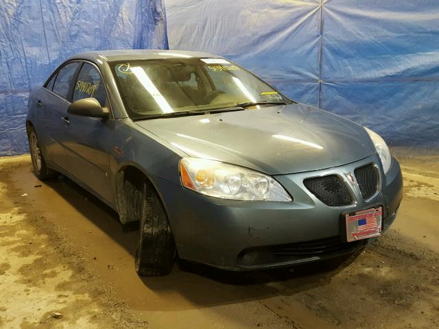 1G2ZF55B764193296 - 2006 PONTIAC G6 SE BLUE photo 1