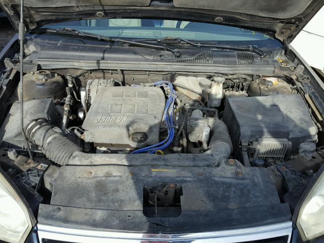 1G1ZT61816F157931 - 2006 CHEVROLET MALIBU MAX შავი ფოტო 7
