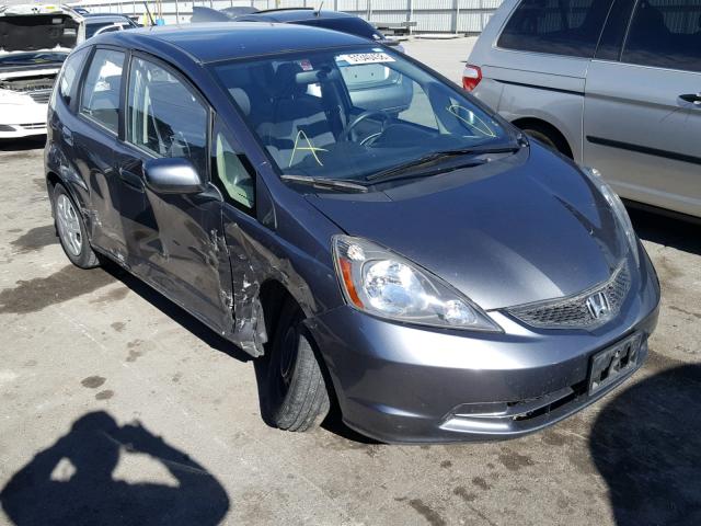 JHMGE8H32DC029919 - 2013 HONDA FIT GRAY photo 1