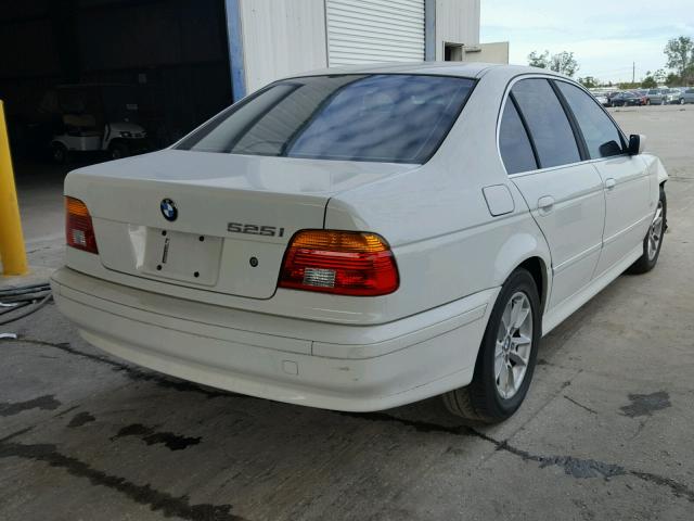 WBADT43473G023587 - 2003 BMW 525 I AUTO WHITE photo 4