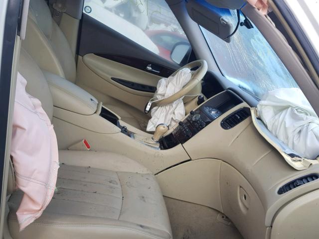 JN1AJ0HR9AM754855 - 2010 INFINITI EX35 BASE GRAY photo 5