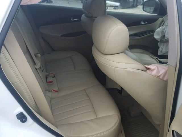 JN1AJ0HR9AM754855 - 2010 INFINITI EX35 BASE GRAY photo 6