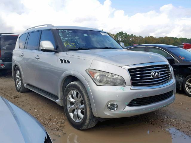 JN8AZ2NC3B9302071 - 2011 INFINITI QX56 SILVER photo 1