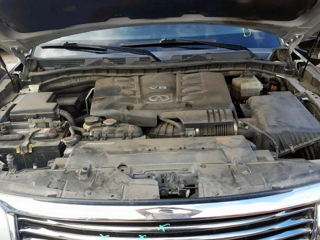 JN8AZ2NC3B9302071 - 2011 INFINITI QX56 SILVER photo 7