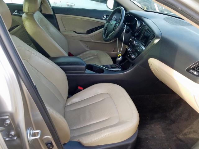 KNAGM4AD2C5009167 - 2012 KIA OPTIMA HYB SILVER photo 5