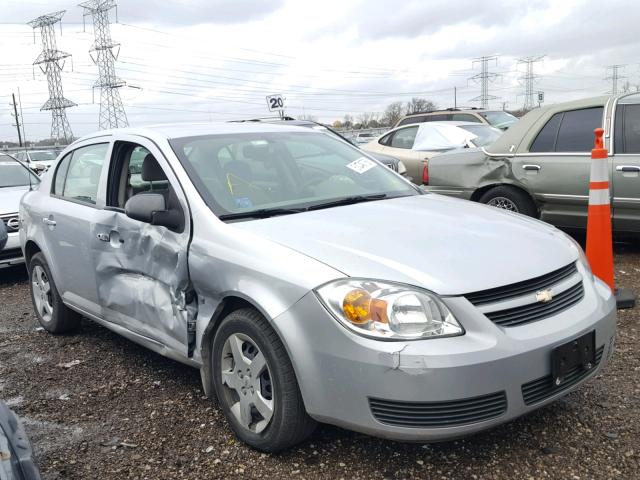 1G1AL55F077309418 - 2007 CHEVROLET COBALT LT SILVER photo 1