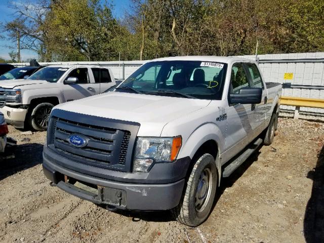 1FTFW1EF9BFB46666 - 2011 FORD F150 SUPER WHITE photo 2