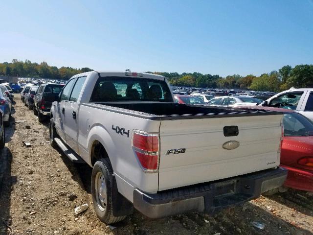 1FTFW1EF9BFB46666 - 2011 FORD F150 SUPER WHITE photo 3