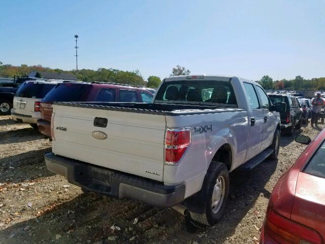 1FTFW1EF9BFB46666 - 2011 FORD F150 SUPER WHITE photo 4