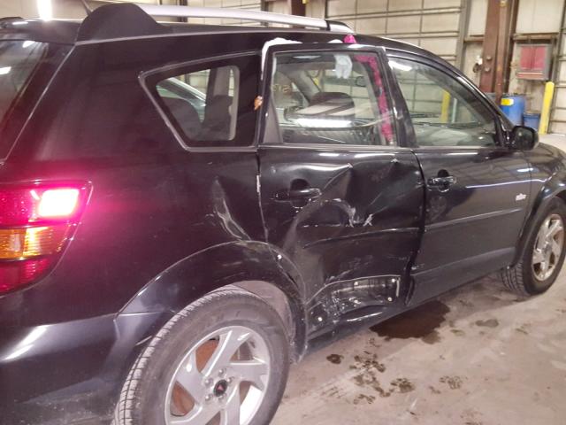 5Y2SL67896Z426188 - 2006 PONTIAC VIBE BLUE photo 9