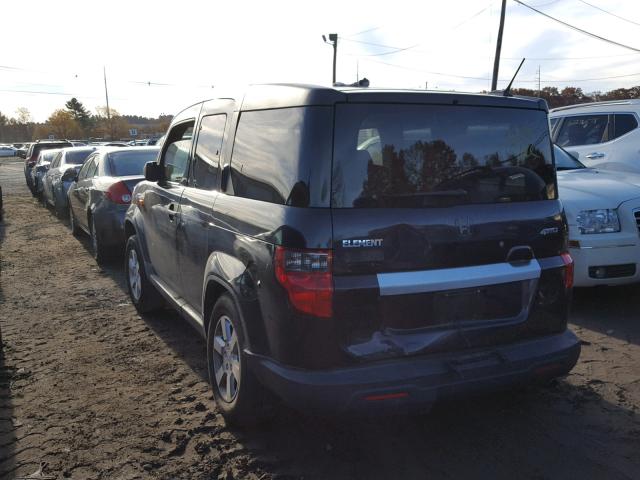 5J6YH28759L004365 - 2009 HONDA ELEMENT EX BLACK photo 3