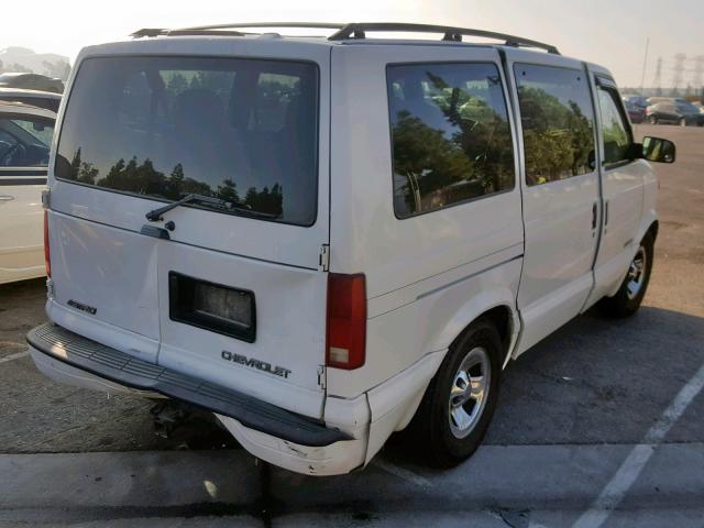 1GNDM19X52B129345 - 2002 CHEVROLET ASTRO WHITE photo 4