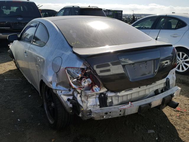 JTKDE177X60080775 - 2006 TOYOTA SCION TC 灰色 照片 3