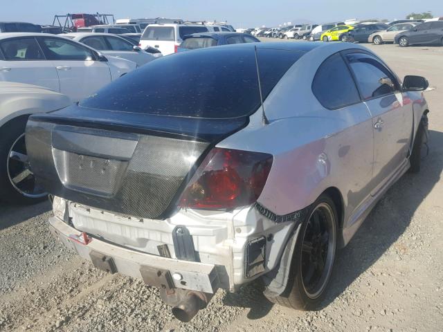JTKDE177X60080775 - 2006 TOYOTA SCION TC 灰色 照片 4