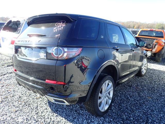 SALCT2SXXJH738619 - 2018 LAND ROVER DISCOVERY BLACK photo 4