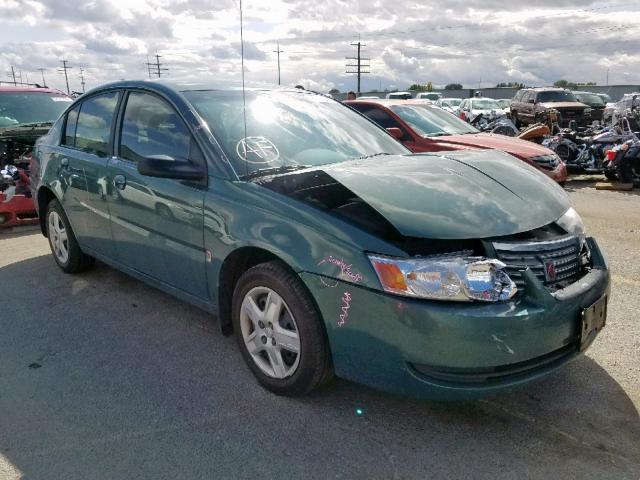 1G8AJ55F97Z182325 - 2007 SATURN ION LEVEL GREEN photo 1