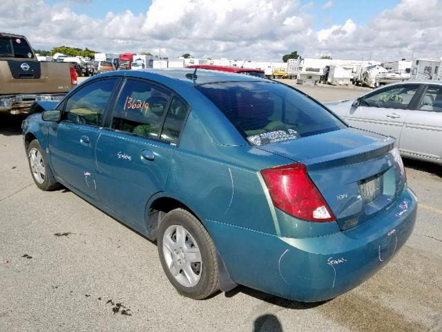 1G8AJ55F97Z182325 - 2007 SATURN ION LEVEL GREEN photo 3