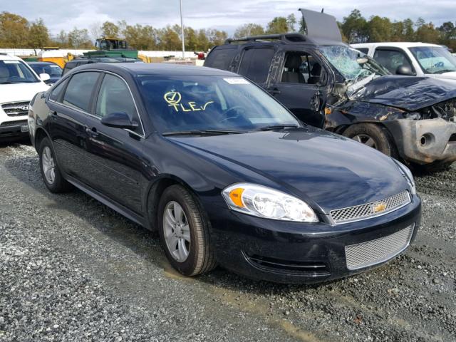 2G1WA5E37G1161234 - 2016 CHEVROLET IMPALA LIM BLACK photo 1