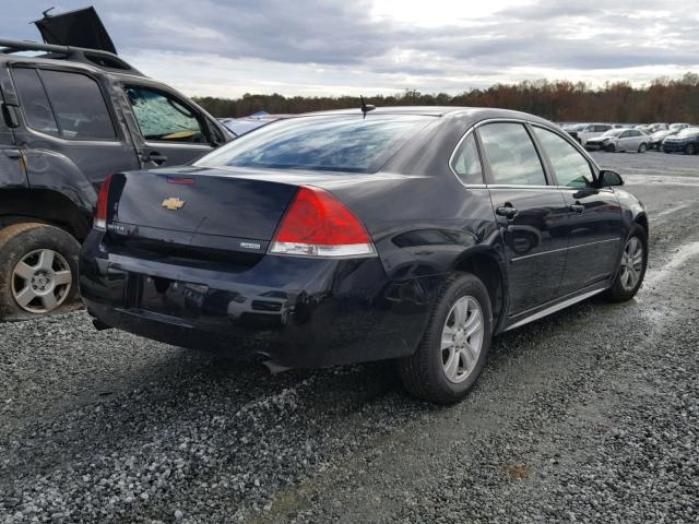 2G1WA5E37G1161234 - 2016 CHEVROLET IMPALA LIM BLACK photo 4