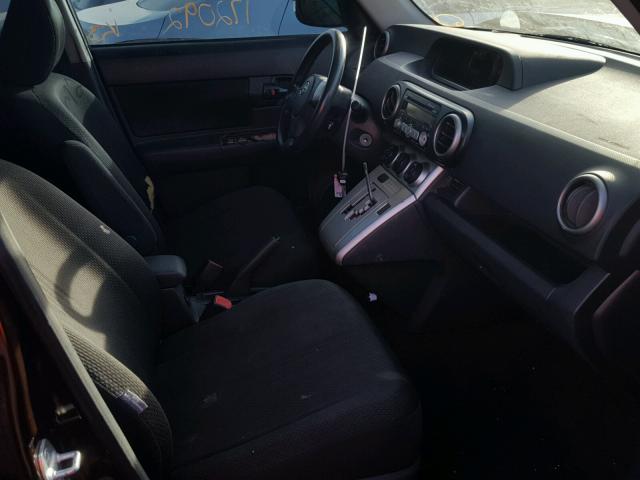 JTLKE50E181003115 - 2008 TOYOTA SCION XB Марун фото 5