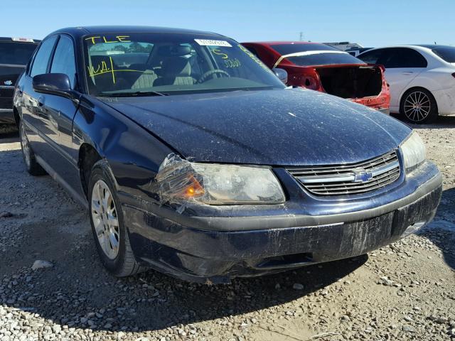 2G1WF55E2Y9264860 - 2000 CHEVROLET IMPALA BLUE photo 1