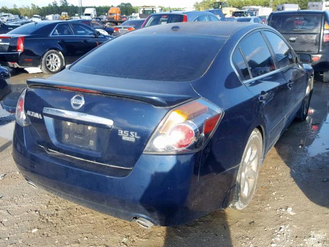 1N4BL21E57N442930 - 2007 NISSAN ALTIMA 3.5 BLUE photo 4