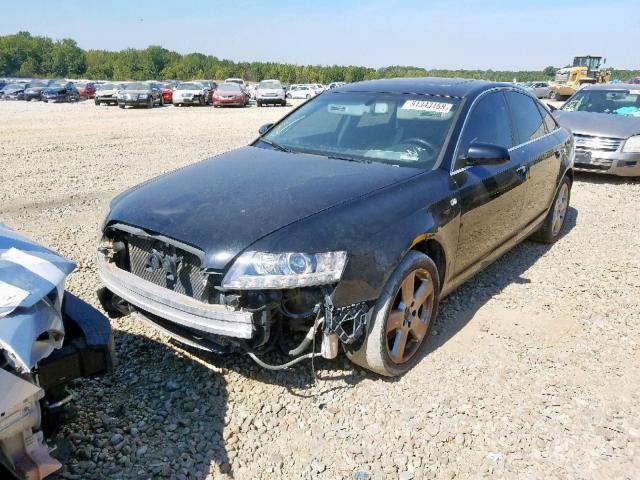 WAUDH74F88N013012 - 2008 AUDI A6 3.2 QUA BLACK photo 2