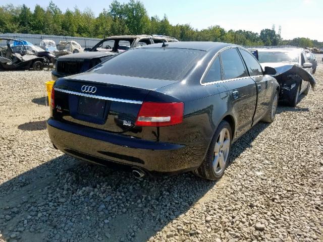 WAUDH74F88N013012 - 2008 AUDI A6 3.2 QUA BLACK photo 4