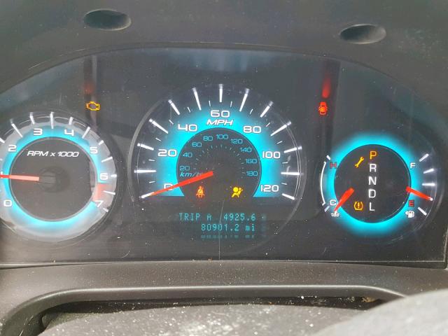 3FAHP0HA8CR387788 - 2012 FORD FUSION SE GRAY photo 8